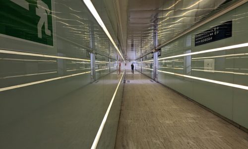 Salerno Train Station internal view